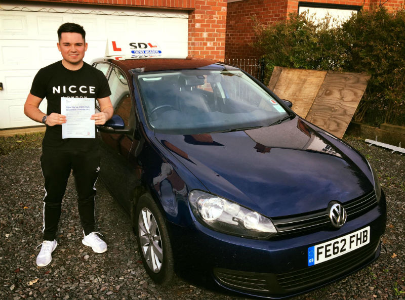 Sam Driving Test Pass